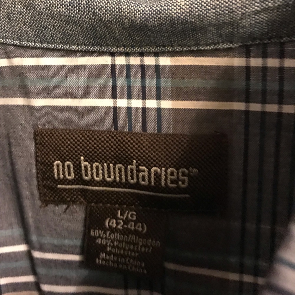 Plaid button down - Picture 2 of 2